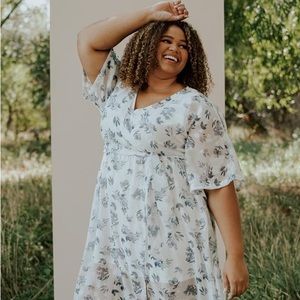 Baltic Born kimono Maxi Dress XL - Only Worn Once!